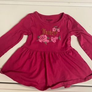 Juicy couture toddle shirt